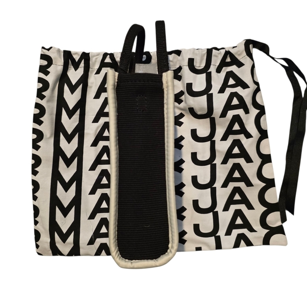 Marc Jacobs Jacquard The Tote Bag Crossbody - Black Knit Mini (NWT) - Picture 6 of 7